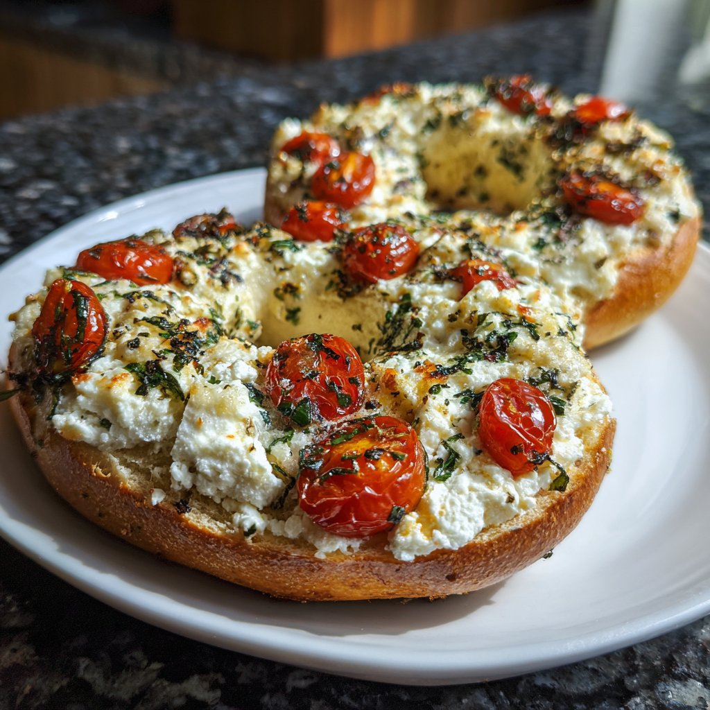 Easy Cottage Cheese Bagels