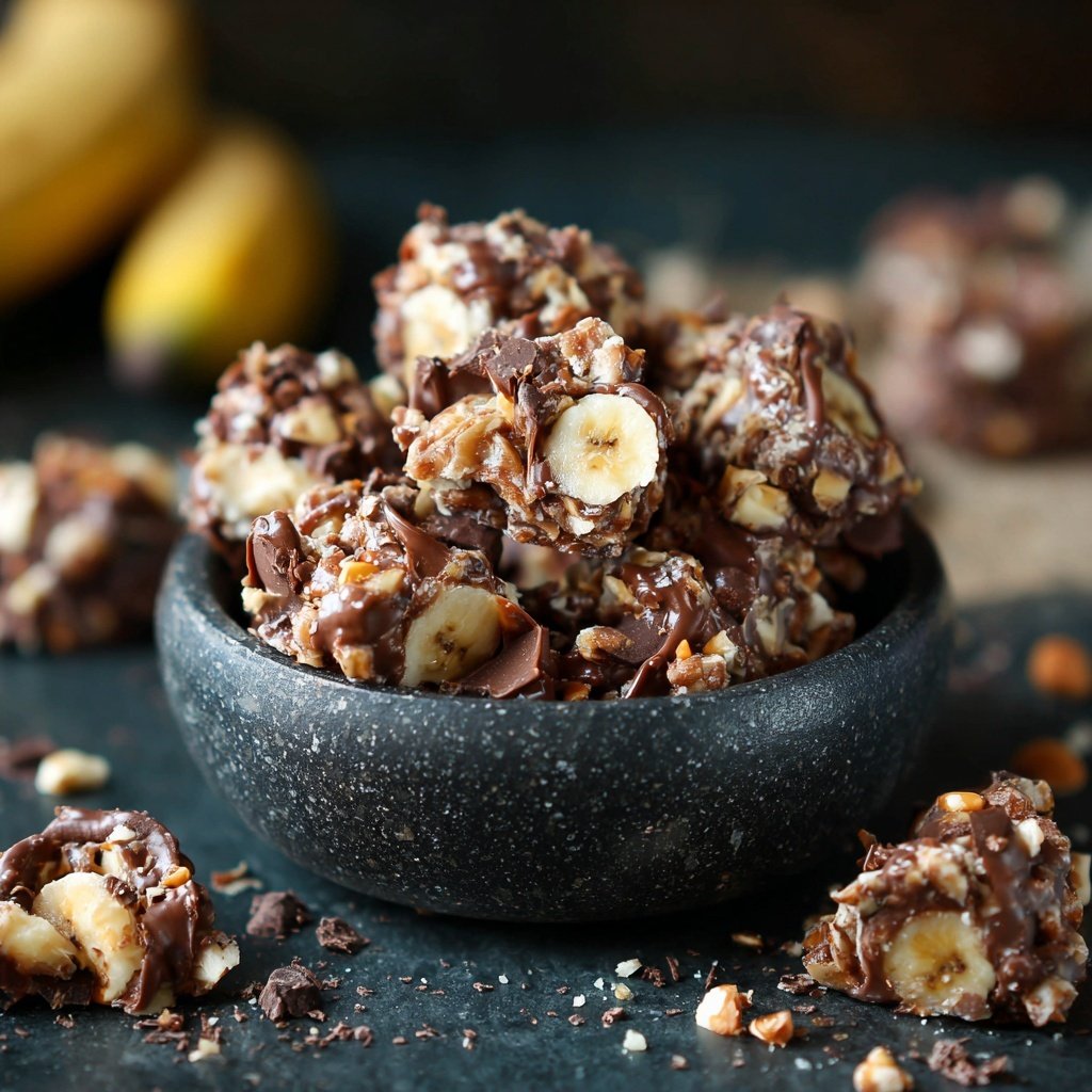 Chocolate Banana Snack Bites