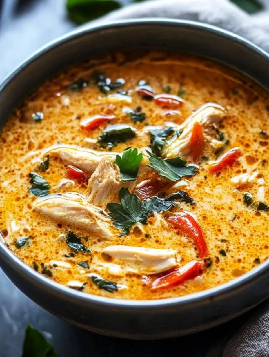 Creamy Cajun Chicken Soup