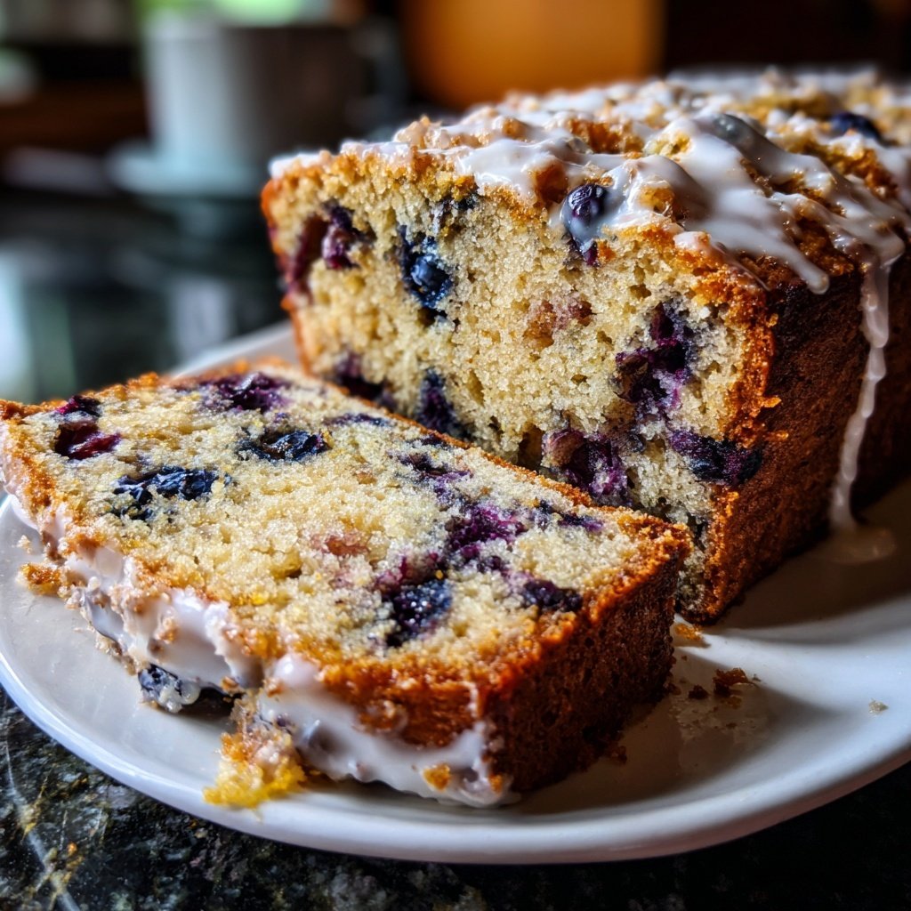 Blueberry Lemon Quick Bread