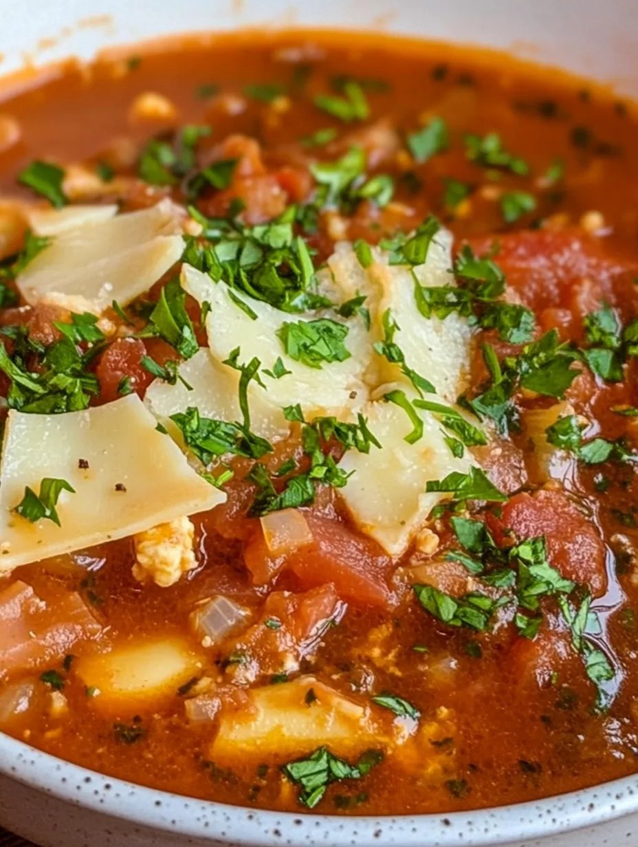 Best Lasagna Soup
