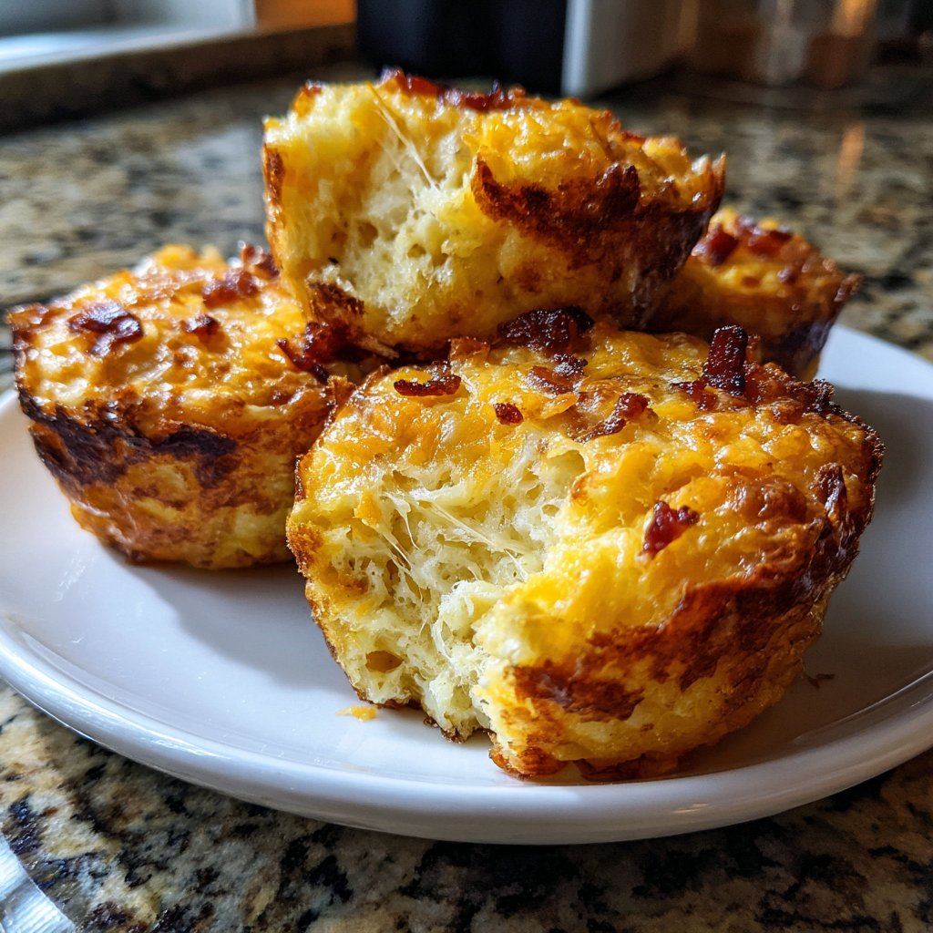 Keto Breakfast Egg And Cheese Cups