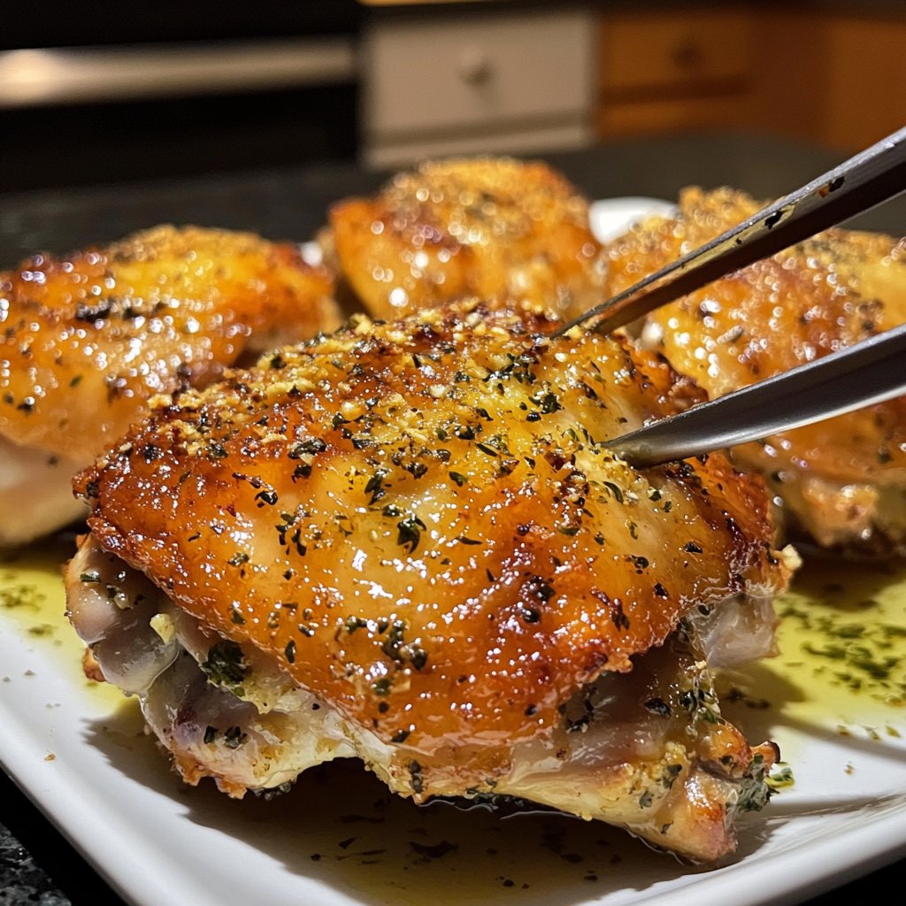 Homemade Baked Chicken Thighs Recipe