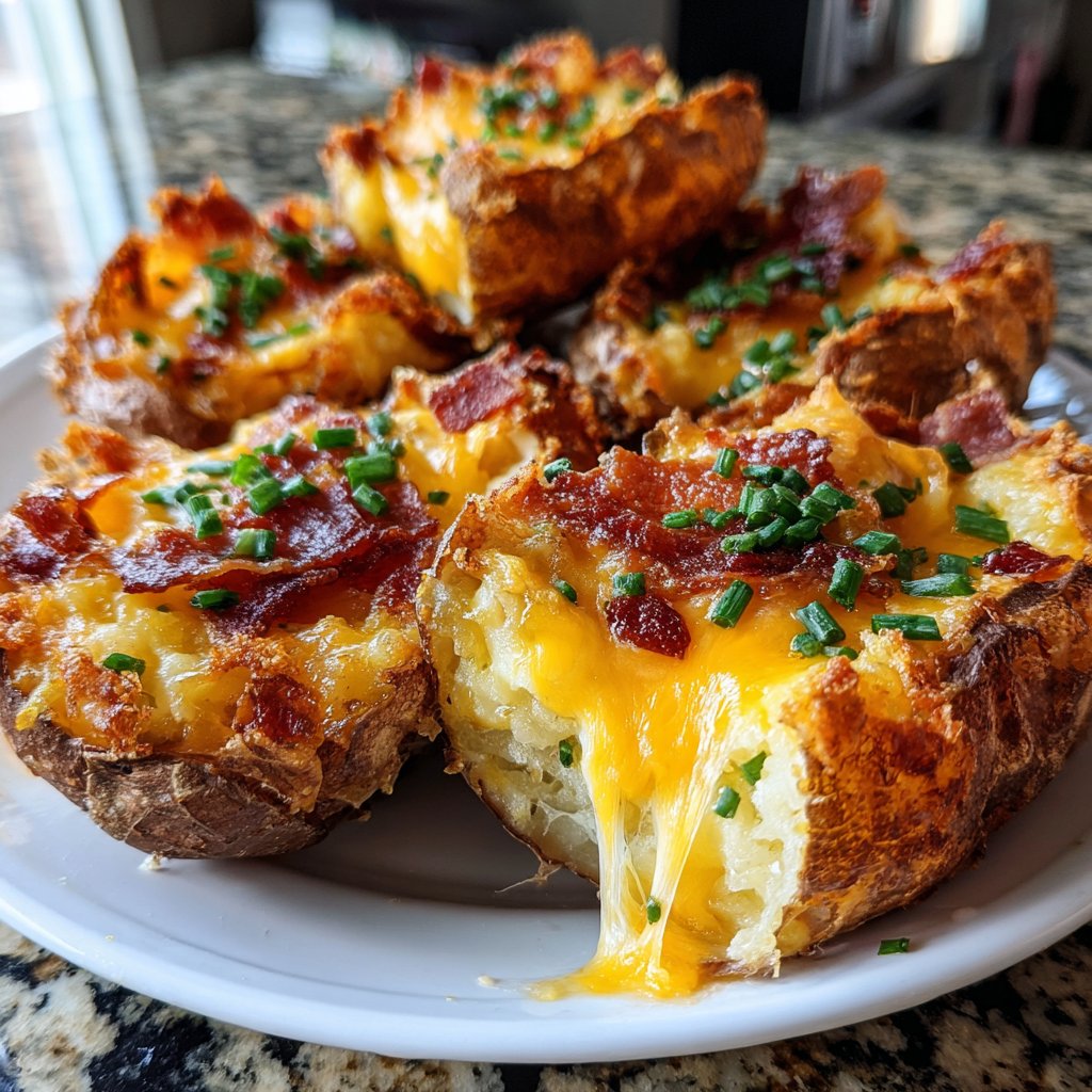 Super Bowl Loaded Potato Skins