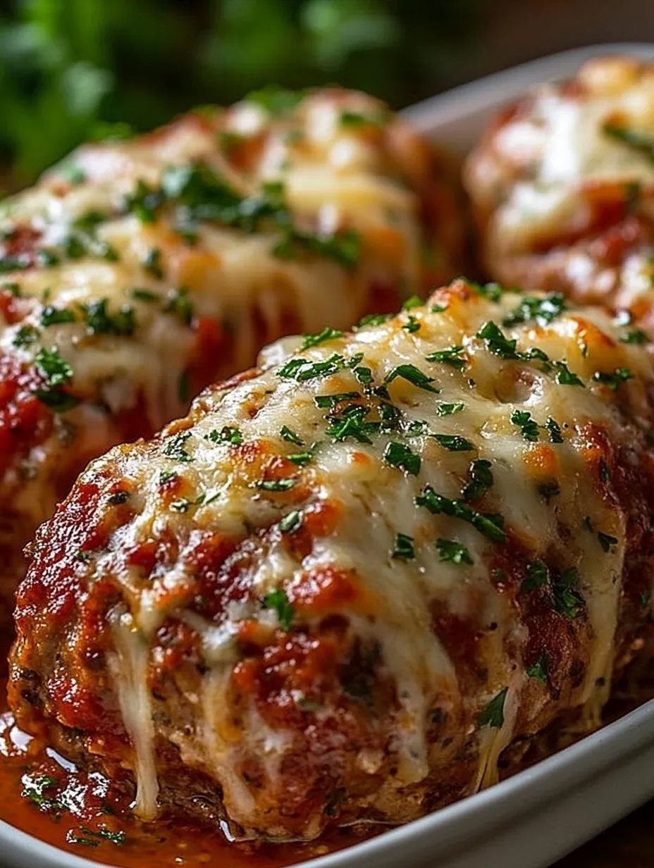 Stuffed Italian Meatloaf