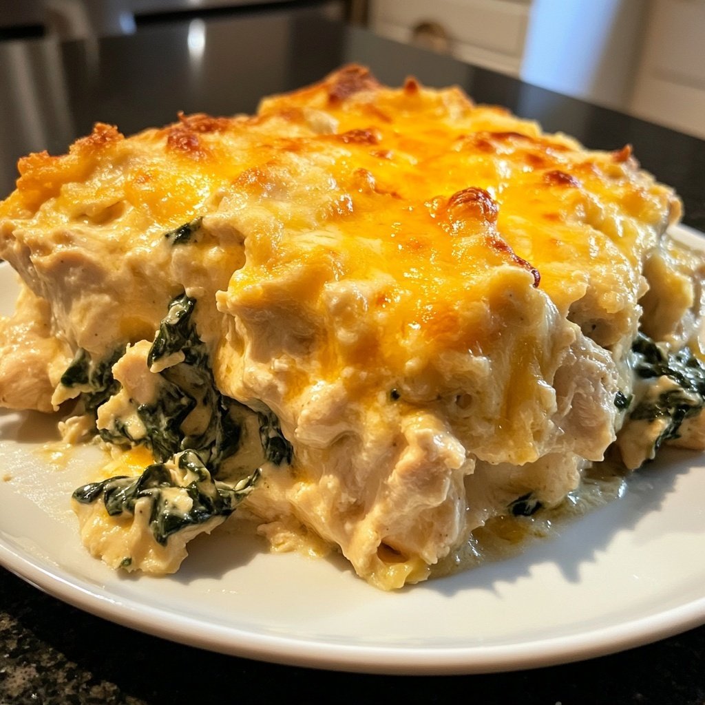 Creamy Low Carb Chicken Casserole