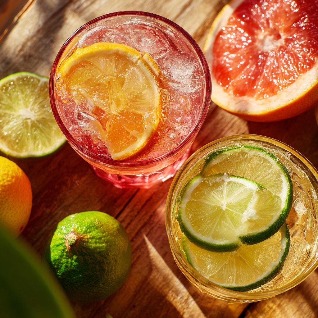 Spring Drinks With Fresh Citrus