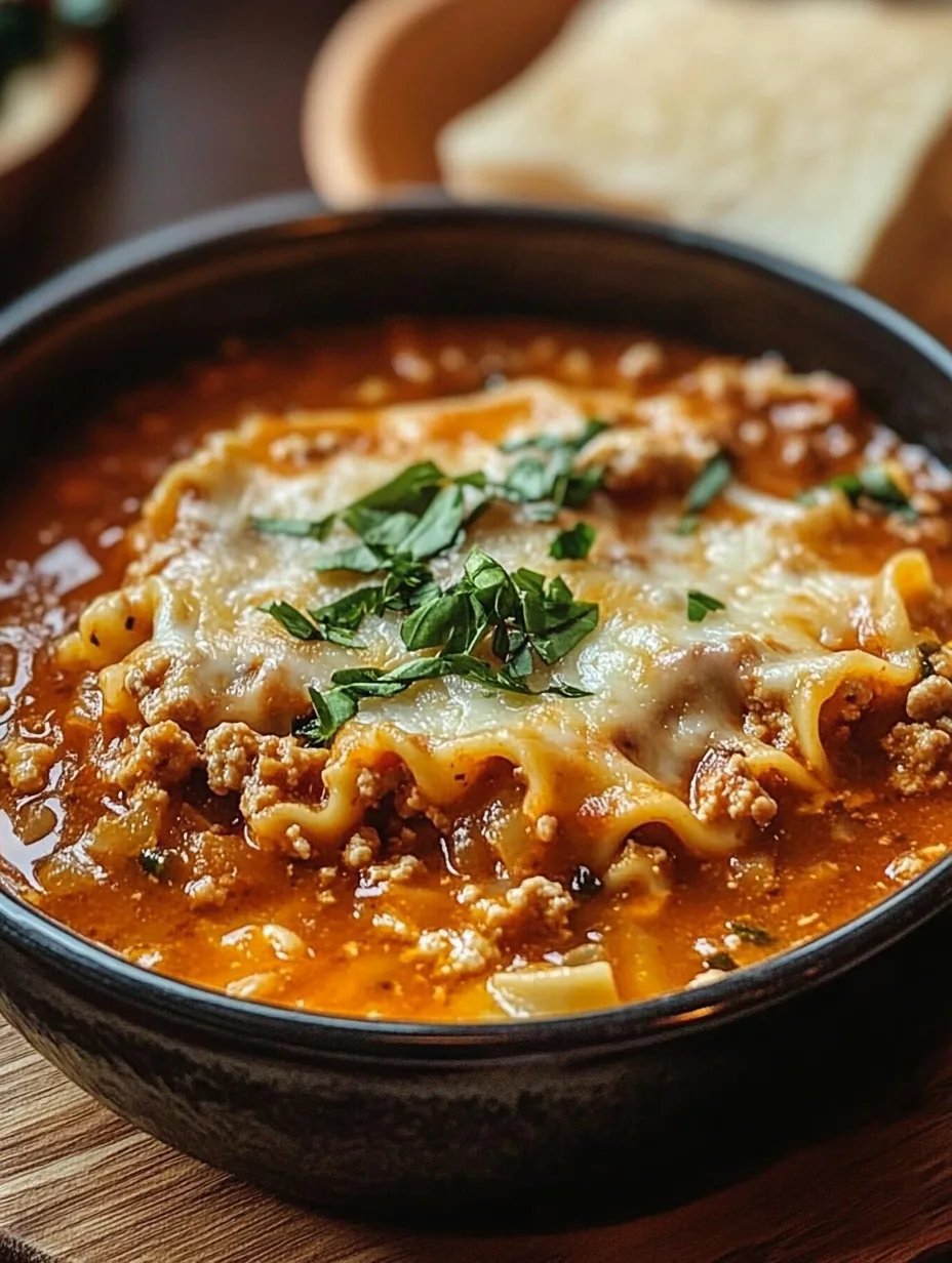 Delicious Crock Pot Lasagna Soup Recipe for Cozy Nights