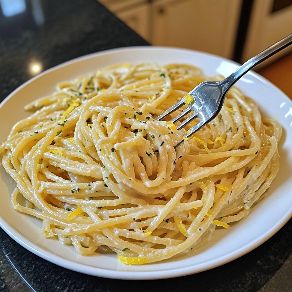 Romantic Lemon Butter Pasta