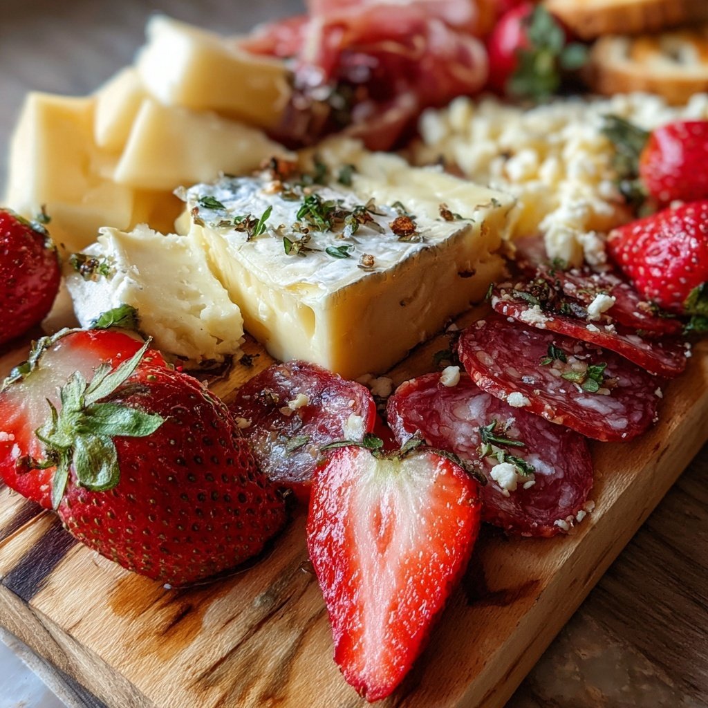 Valentines Charcuterie Board for Two