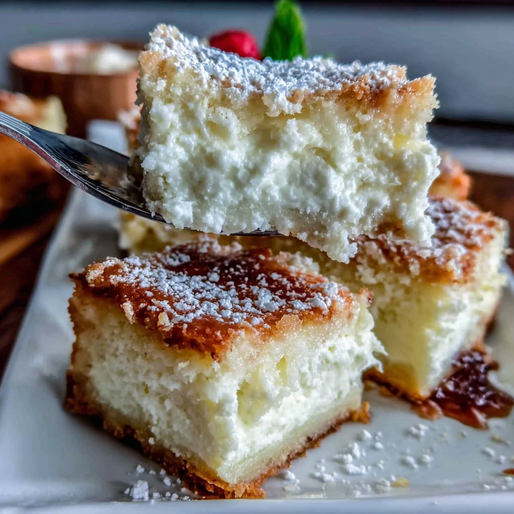 Limoncello Cheesecake Squares