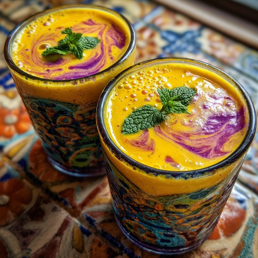 Mango Pineapple Breakfast Smoothie