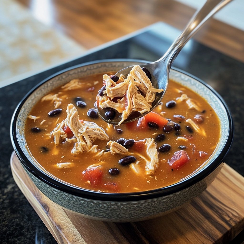 Family-Favorite Crockpot Chicken Taco Soup