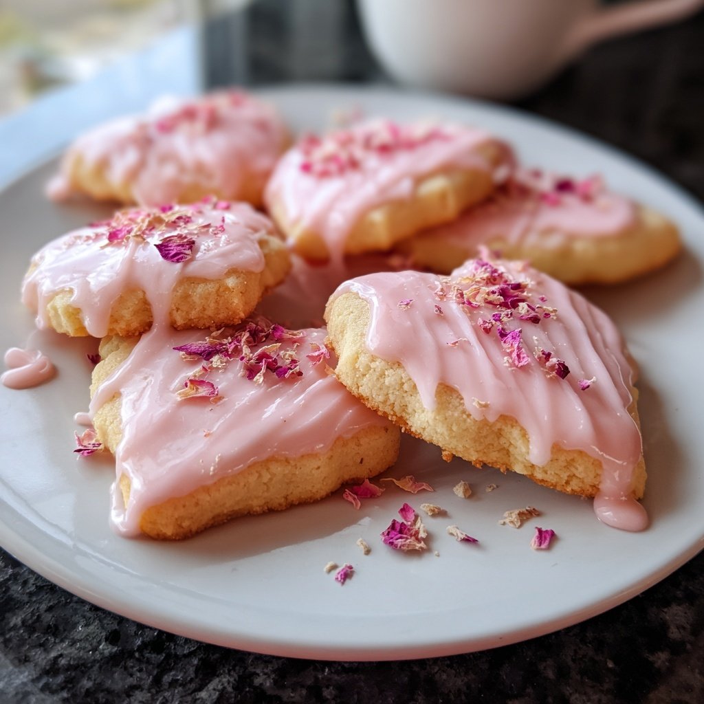Rose-Infused Sugar Cookies