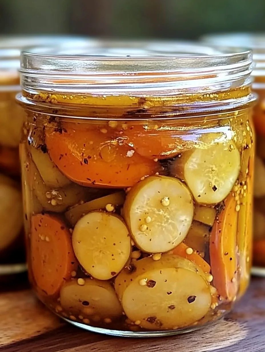 Hot Honey Pickled Carrots 🥕🔥