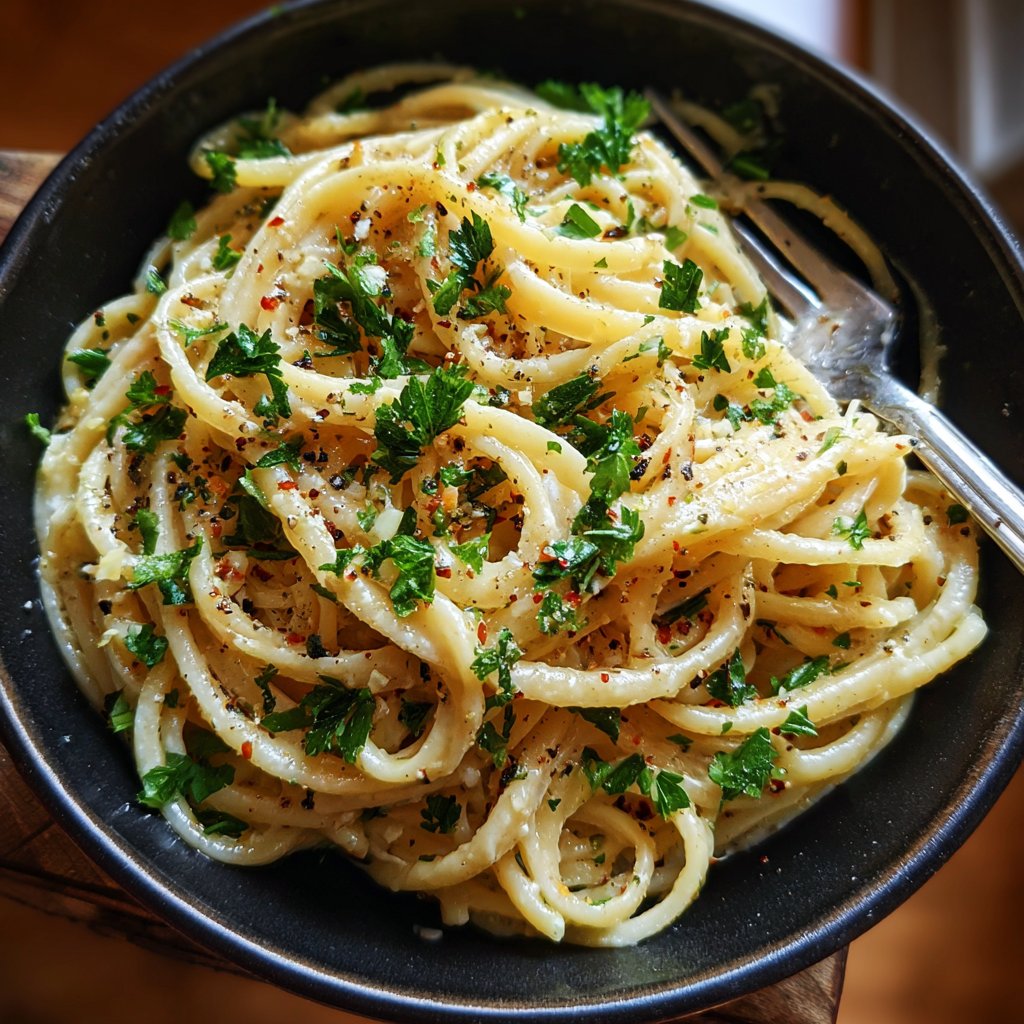Romantic Lemon Parmesan Pasta