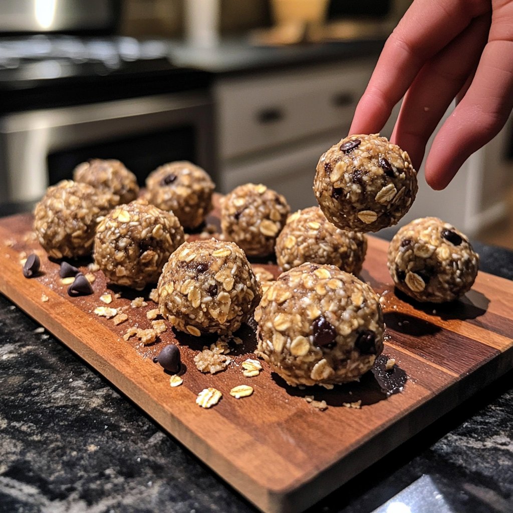 Protein Balls with Almond Milk