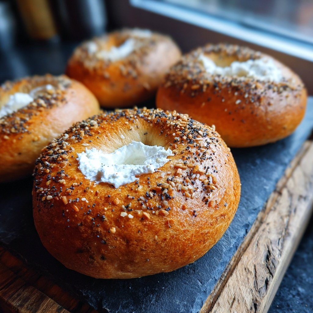Protein Bagels With Greek Yogurt And Flour