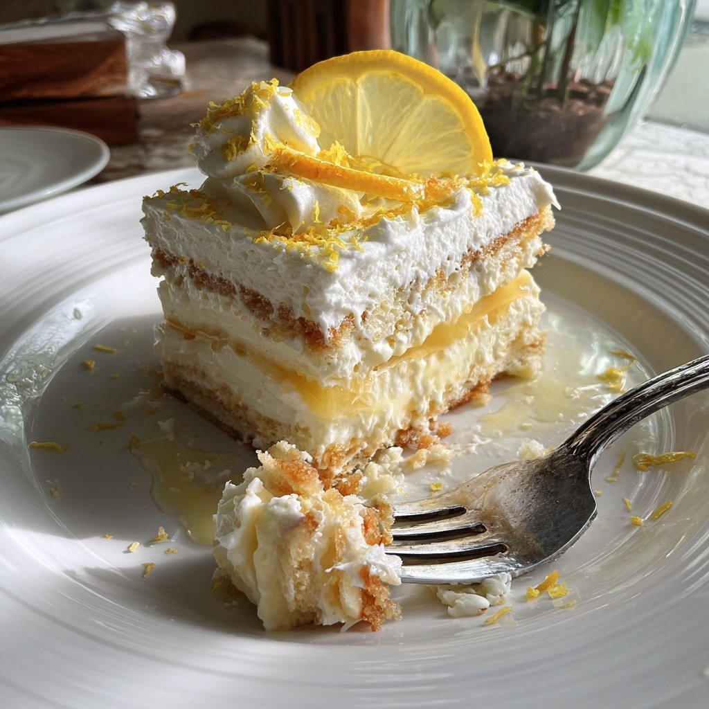 Limoncello Mascarpone Dessert