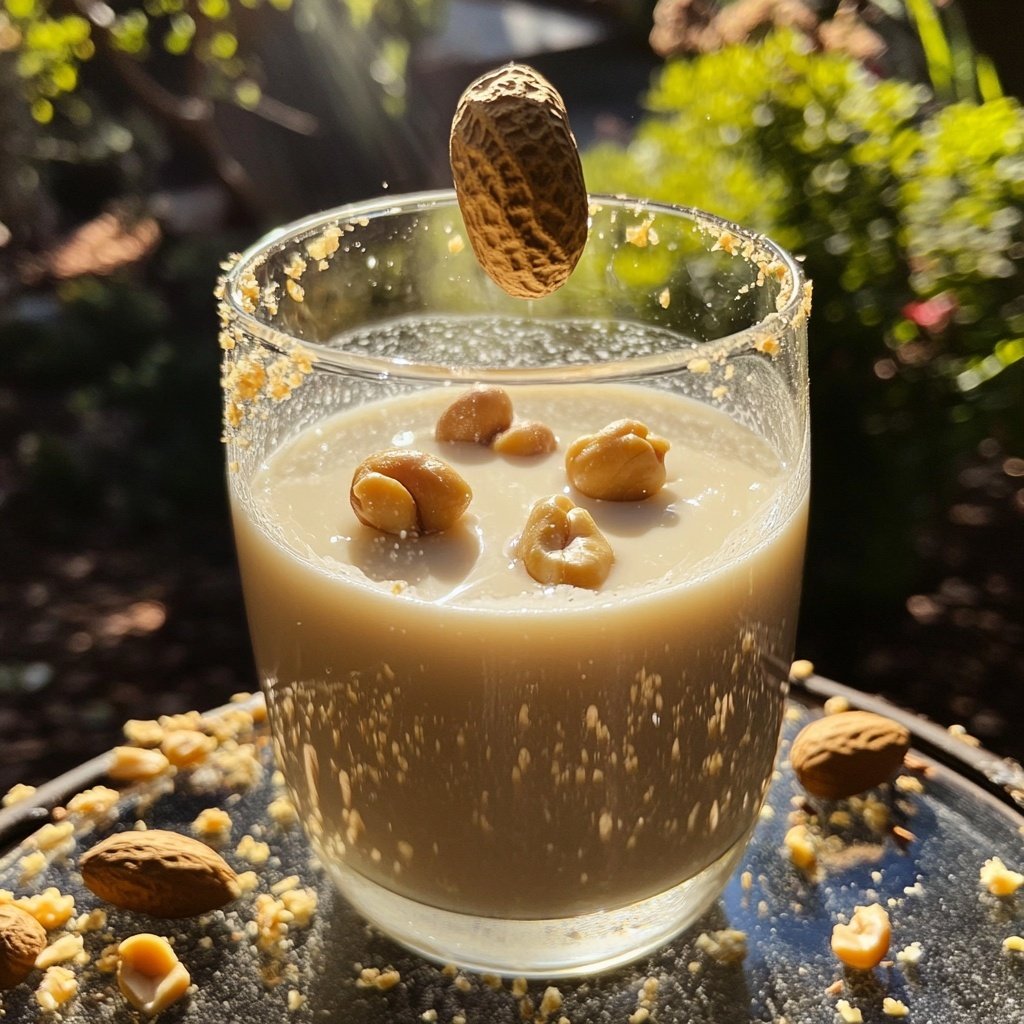 Milk with Peanuts