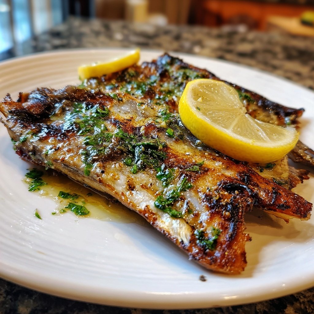 Healthy & Light Lemon Grilled Fish Plate
