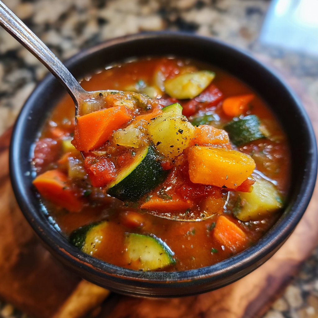 Healthy Crockpot Italian Vegetable Stew