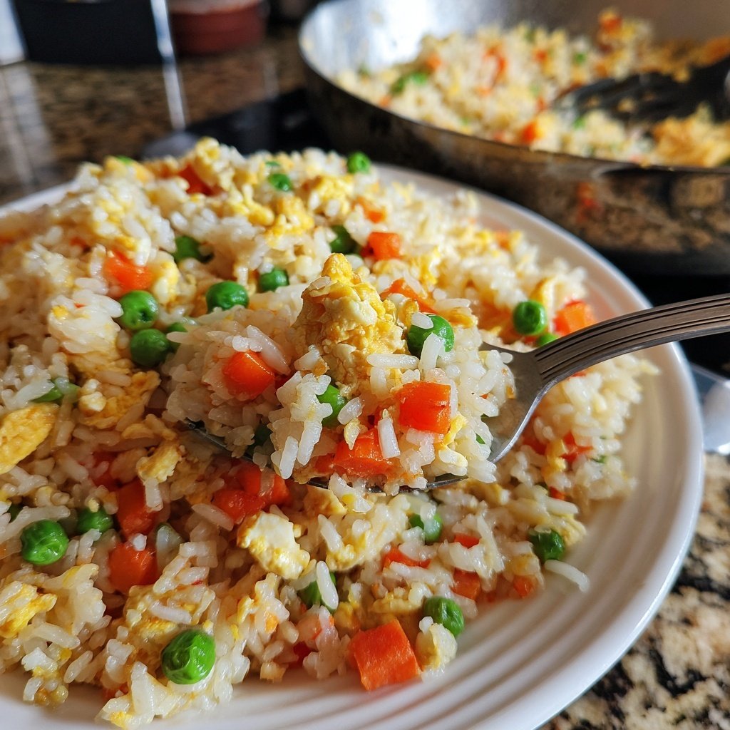 Easy Egg Fried Rice Just Like Chinese Takeout